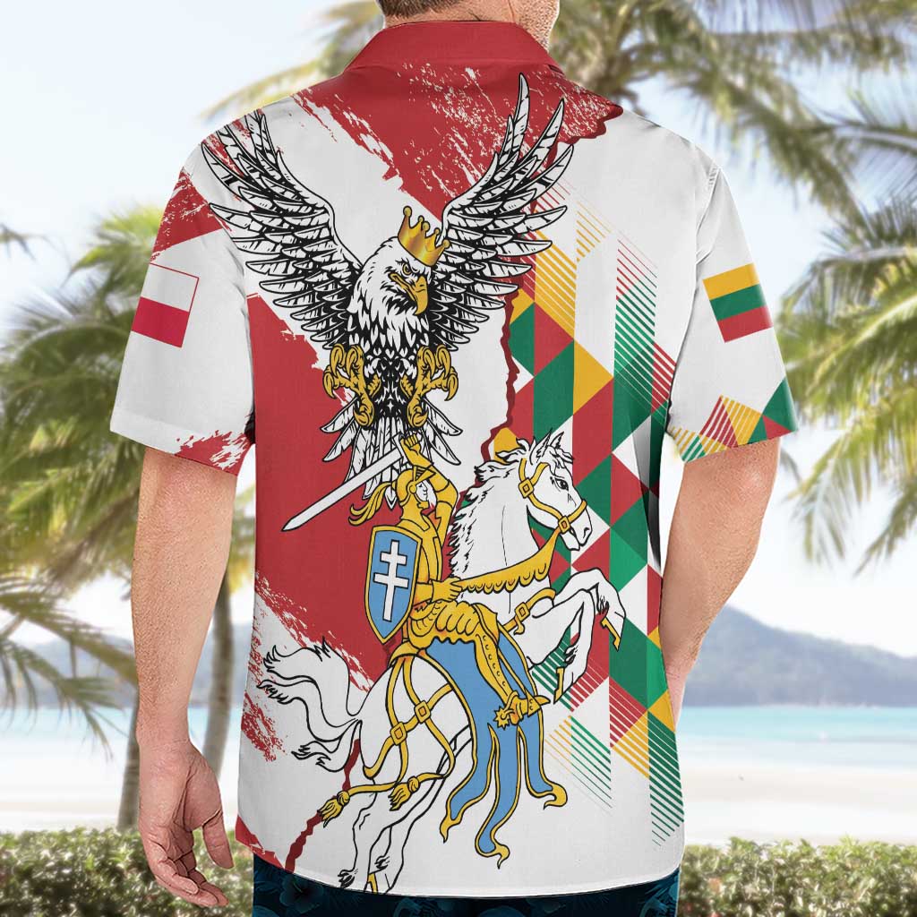 Poland-Lithuania Vytis and Royal Eagle Hawaiian Shirt