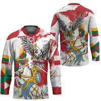 Poland-Lithuania Vytis and Royal Eagle Hockey Jersey