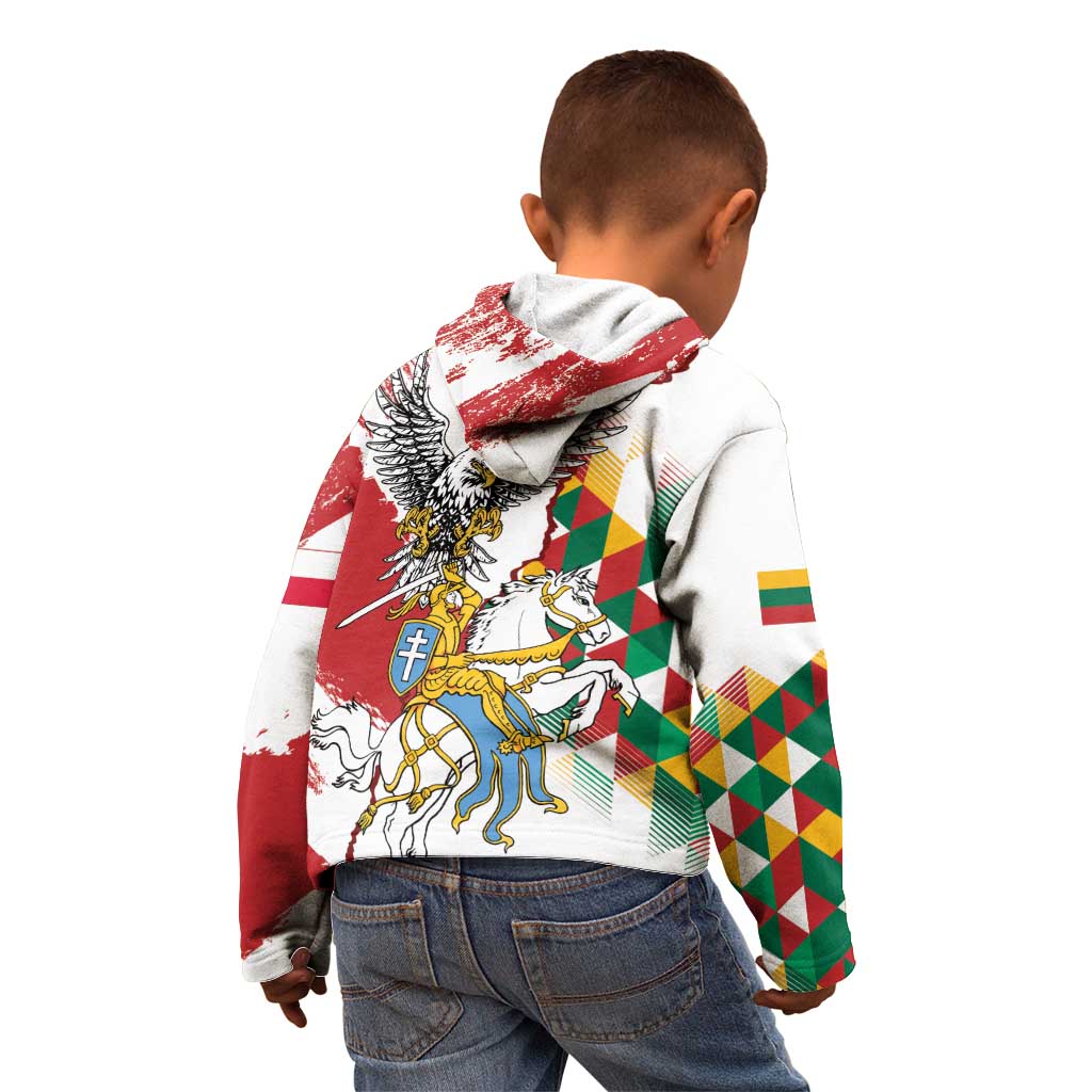 Poland-Lithuania Vytis and Royal Eagle Kid Hoodie