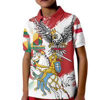 Poland-Lithuania Vytis and Royal Eagle Kid Polo Shirt