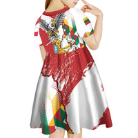 Poland-Lithuania Vytis and Royal Eagle Kid Short Sleeve Dress