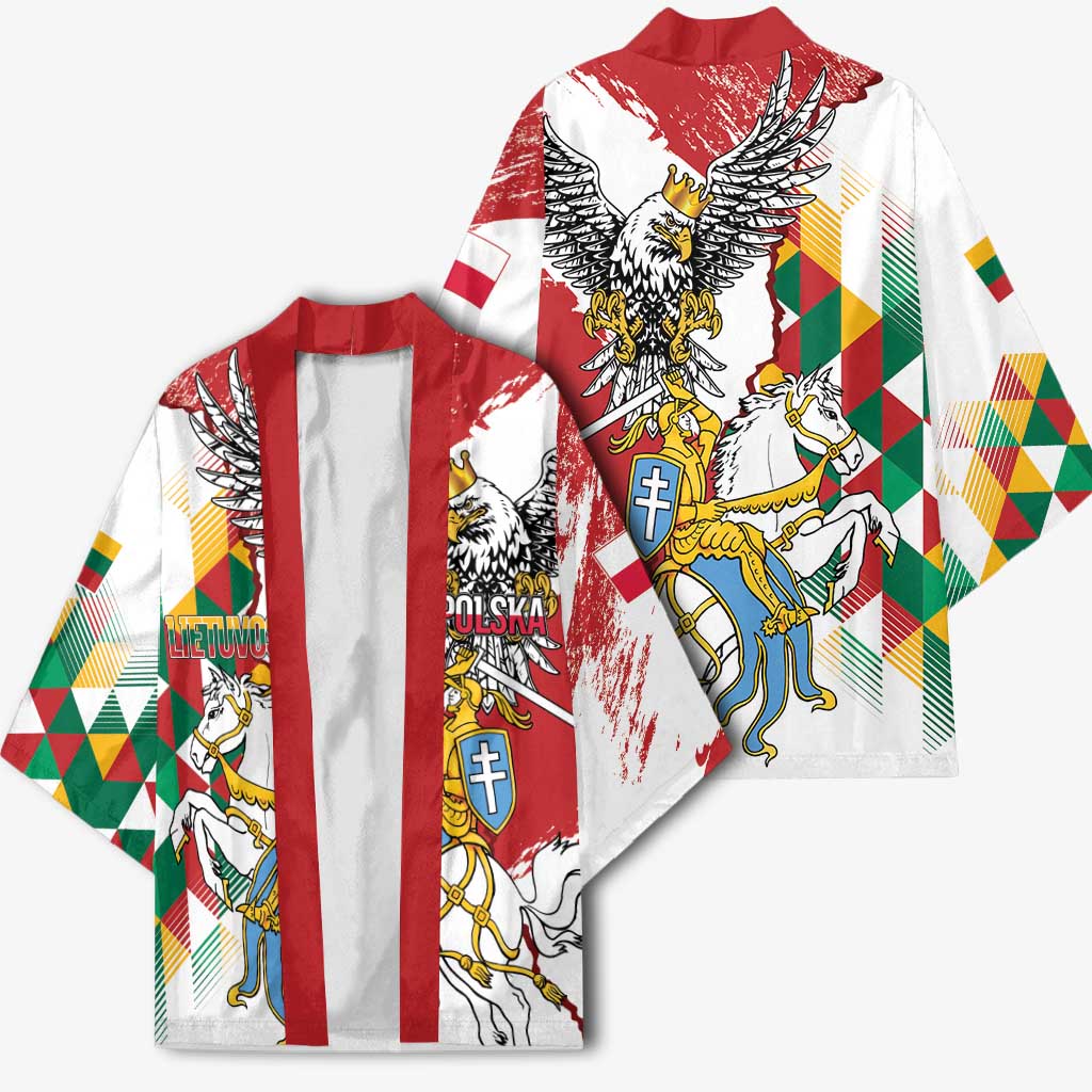Poland-Lithuania Vytis and Royal Eagle Kimono