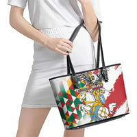 Poland-Lithuania Vytis and Royal Eagle Leather Tote Bag