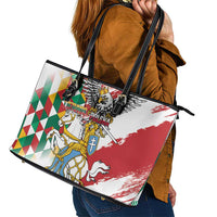 Poland-Lithuania Vytis and Royal Eagle Leather Tote Bag