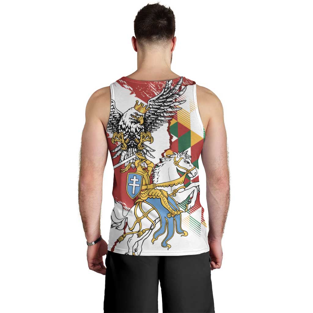 Poland-Lithuania Vytis and Royal Eagle Men Tank Top