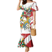 Poland-Lithuania Vytis and Royal Eagle Mermaid Dress