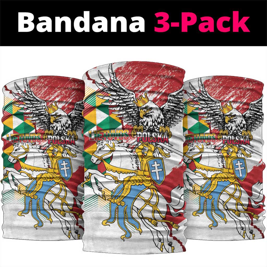 Poland-Lithuania Vytis and Royal Eagle Neck Gaiter