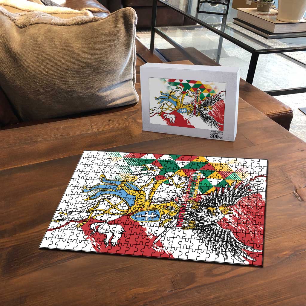Poland-Lithuania Vytis and Royal Eagle Puzzle