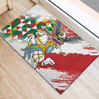 Poland-Lithuania Vytis and Royal Eagle Rubber Doormat