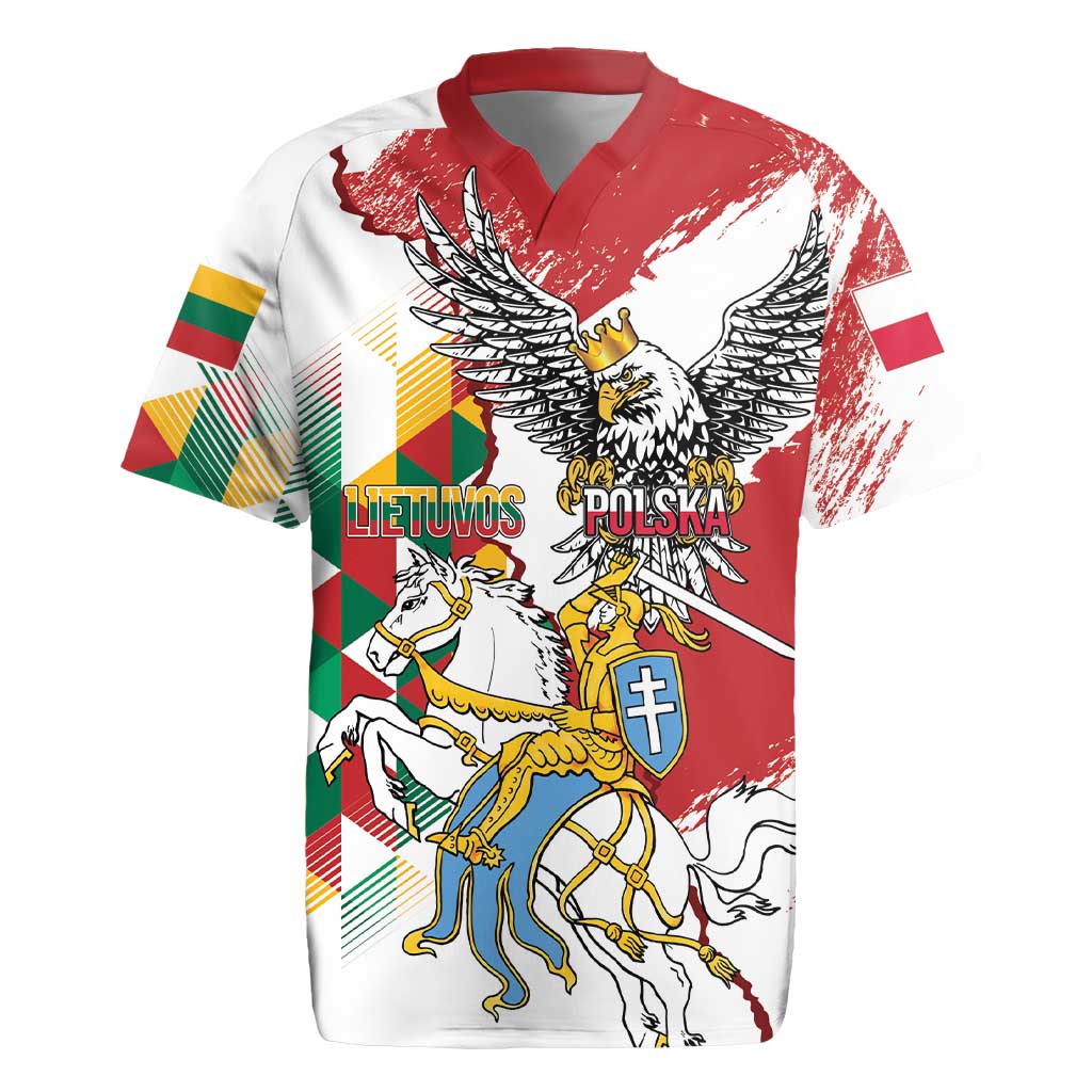Poland-Lithuania Vytis and Royal Eagle Rugby Jersey