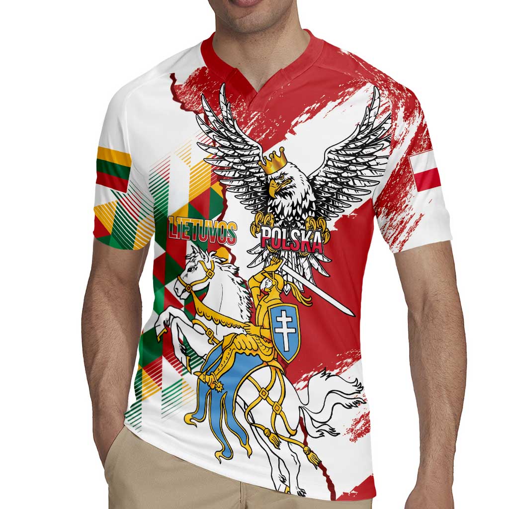 Poland-Lithuania Vytis and Royal Eagle Rugby Jersey