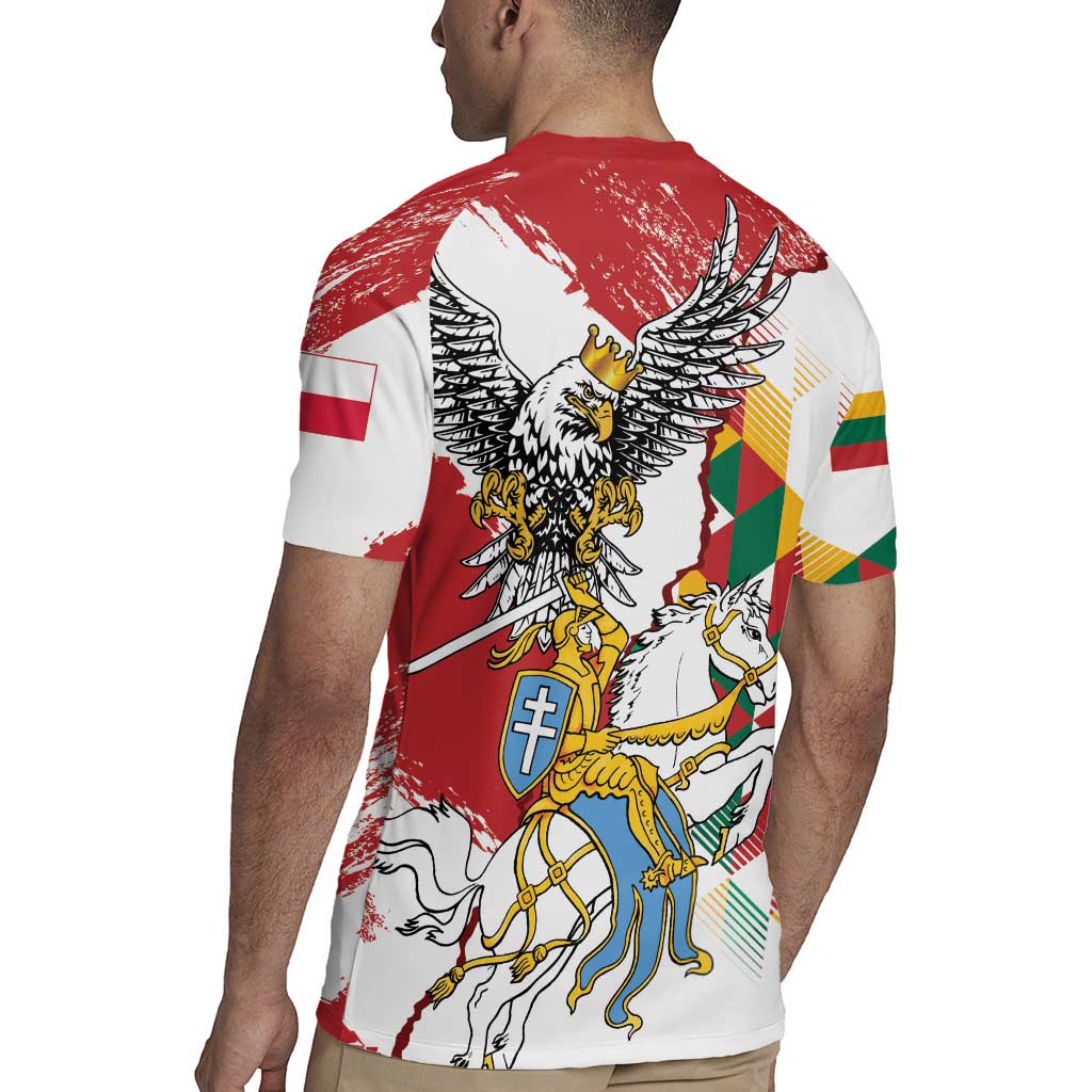 Poland-Lithuania Vytis and Royal Eagle Rugby Jersey