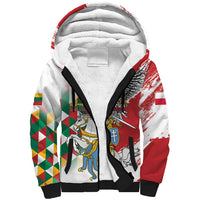 Poland-Lithuania Vytis and Royal Eagle Sherpa Hoodie
