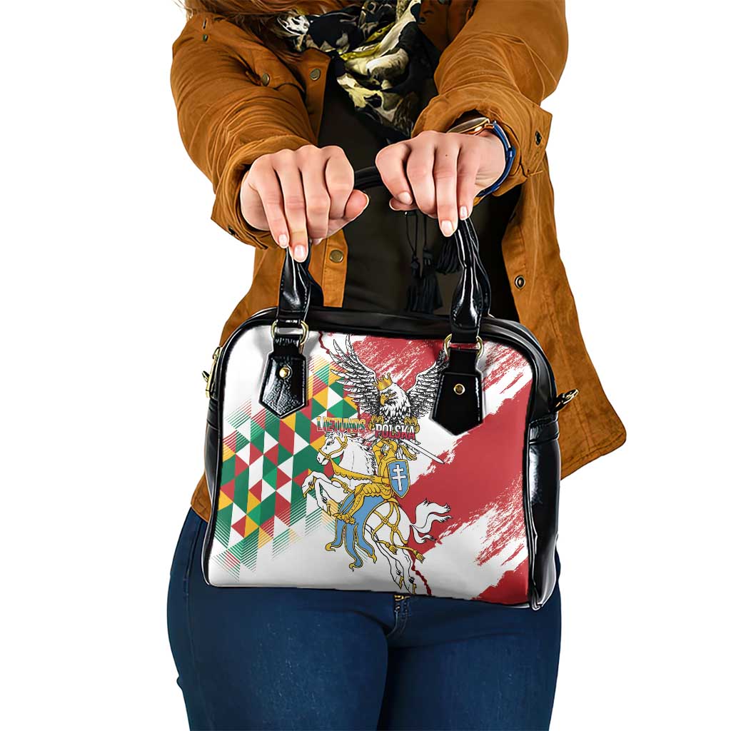 Poland-Lithuania Vytis and Royal Eagle Shoulder Handbag