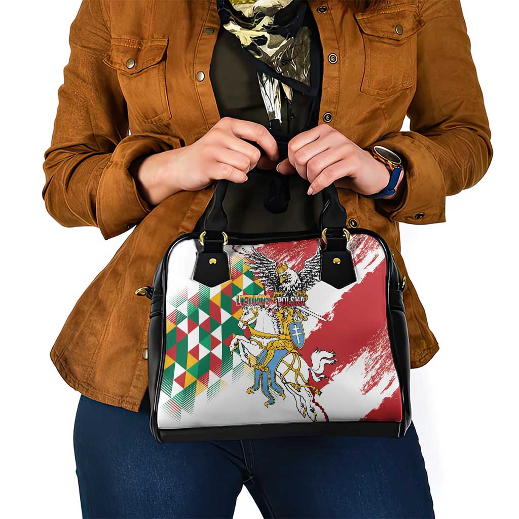 Poland-Lithuania Vytis and Royal Eagle Shoulder Handbag