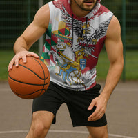 Poland-Lithuania Vytis and Royal Eagle Sleeveless Hoodie