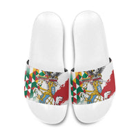 Poland-Lithuania Vytis and Royal Eagle Slide Sandals