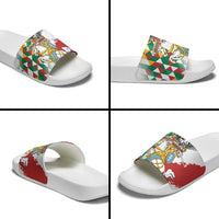 Poland-Lithuania Vytis and Royal Eagle Slide Sandals