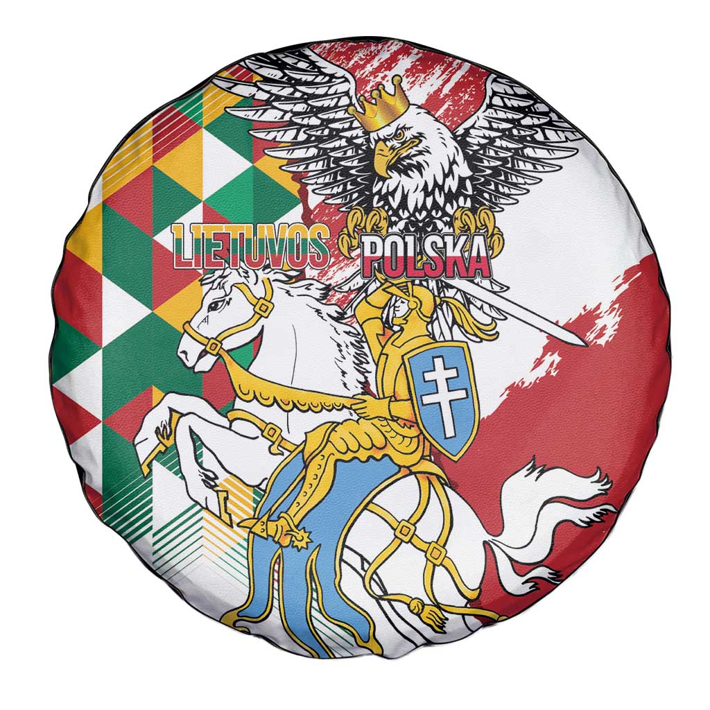 Poland-Lithuania Vytis and Royal Eagle Spare Tire Cover