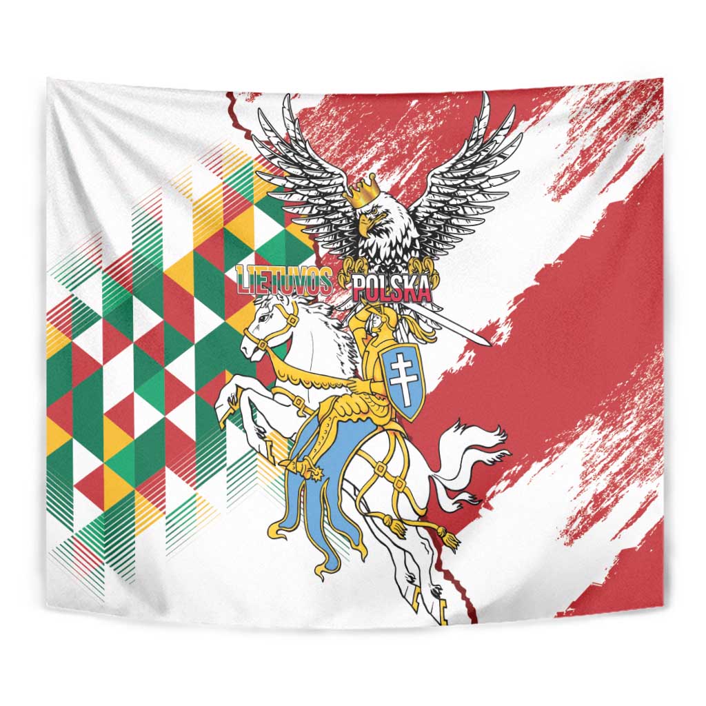 Poland-Lithuania Vytis and Royal Eagle Tapestry