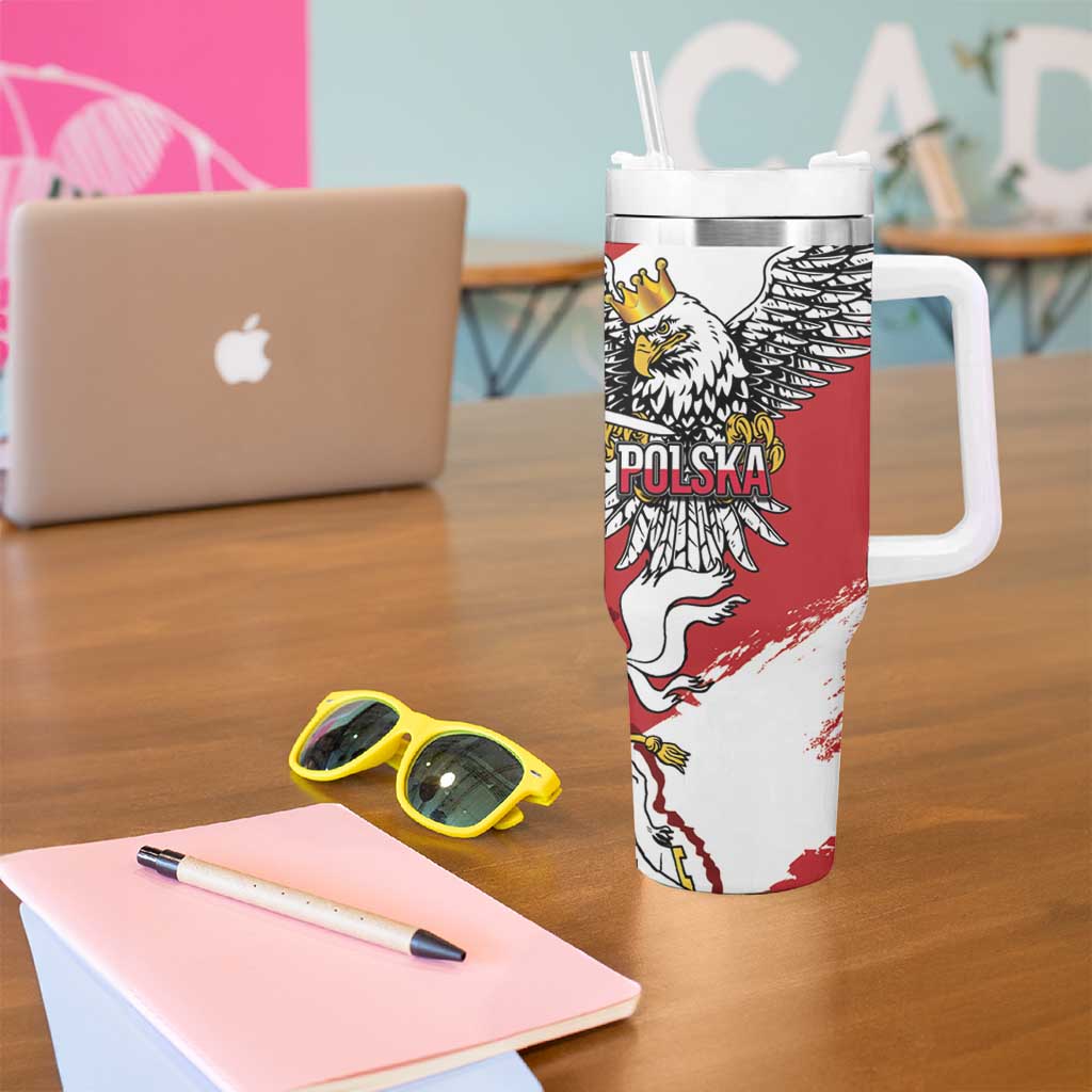 Poland-Lithuania Vytis and Royal Eagle Tumbler With Handle