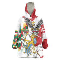 Poland-Lithuania Vytis and Royal Eagle Wearable Blanket Hoodie