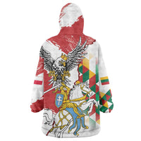Poland-Lithuania Vytis and Royal Eagle Wearable Blanket Hoodie