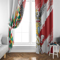 Poland-Lithuania Vytis and Royal Eagle Window Curtain