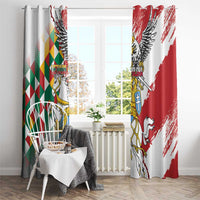 Poland-Lithuania Vytis and Royal Eagle Window Curtain