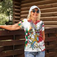 Poland-Lithuania Vytis and Royal Eagle Women Polo Shirt