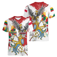 Poland-Lithuania Vytis and Royal Eagle Women V-Neck T-Shirt