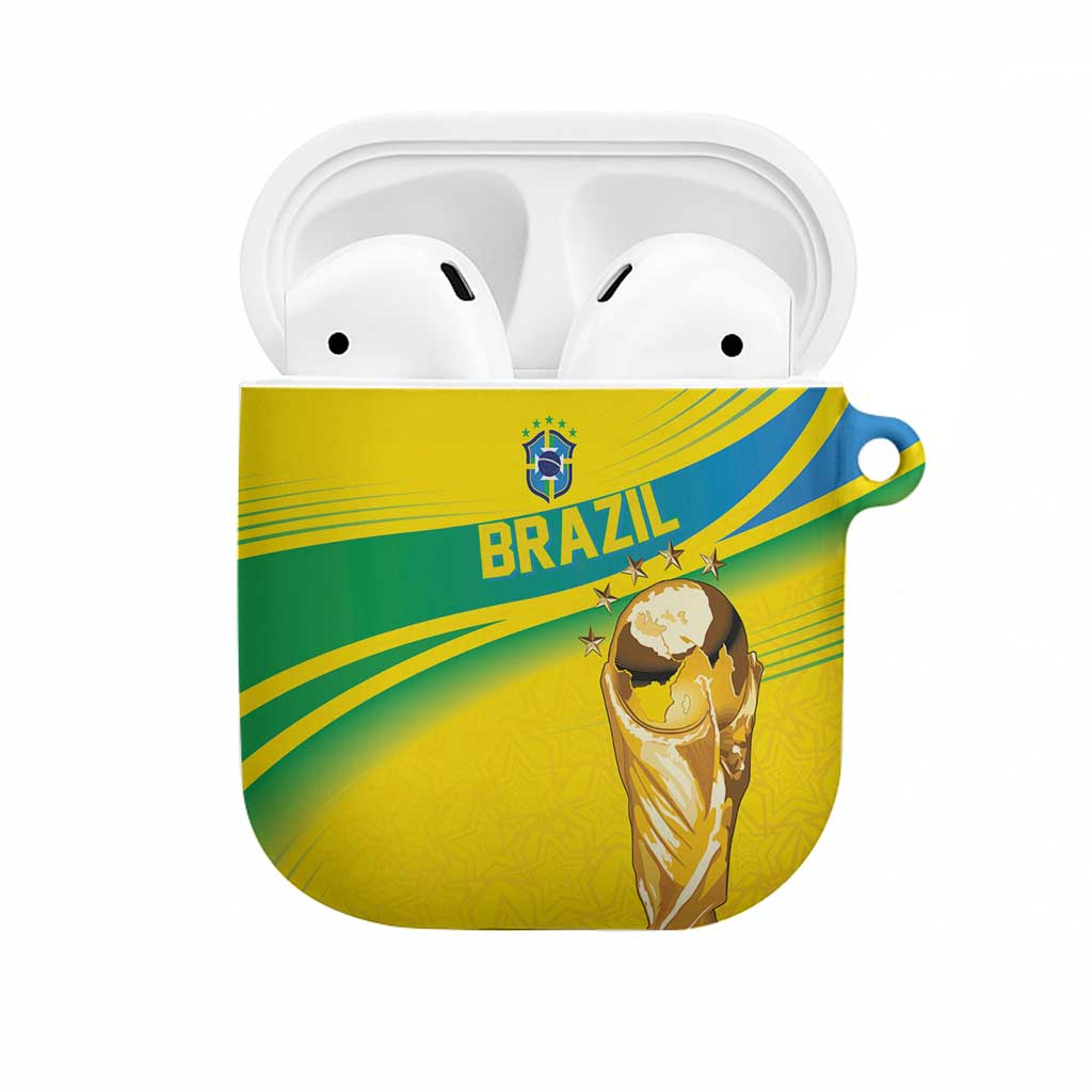 Brazil WC2026 AirPods Case Pentacampeón Canaries