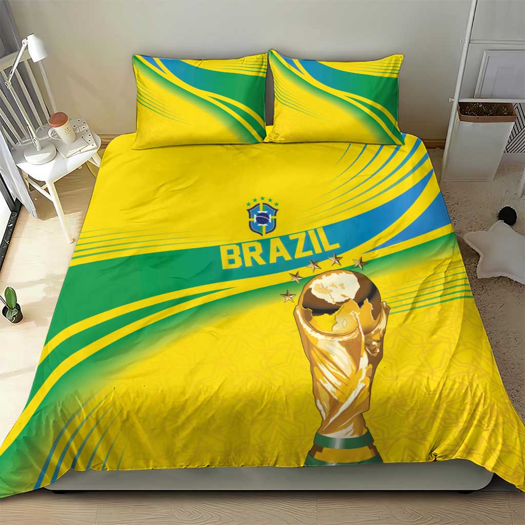 Brazil WC2026 Bedding Set Pentacampeón Canaries