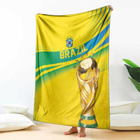 Brazil WC2026 Blanket Pentacampeón Canaries