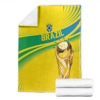 Brazil WC2026 Blanket Pentacampeón Canaries