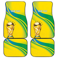 Brazil WC2026 Personalized Car Mats Pentacampeón Canaries