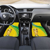Brazil WC2026 Personalized Car Mats Pentacampeón Canaries