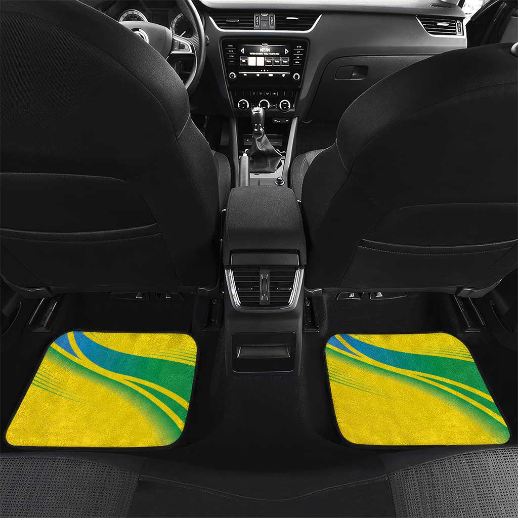 Brazil WC2026 Personalized Car Mats Pentacampeón Canaries