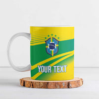 Brazil WC2026 Personalized Ceramic Mug Pentacampeón Canaries