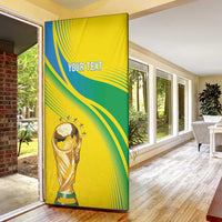Brazil WC2026 Personalized Door Cover Pentacampeón Canaries