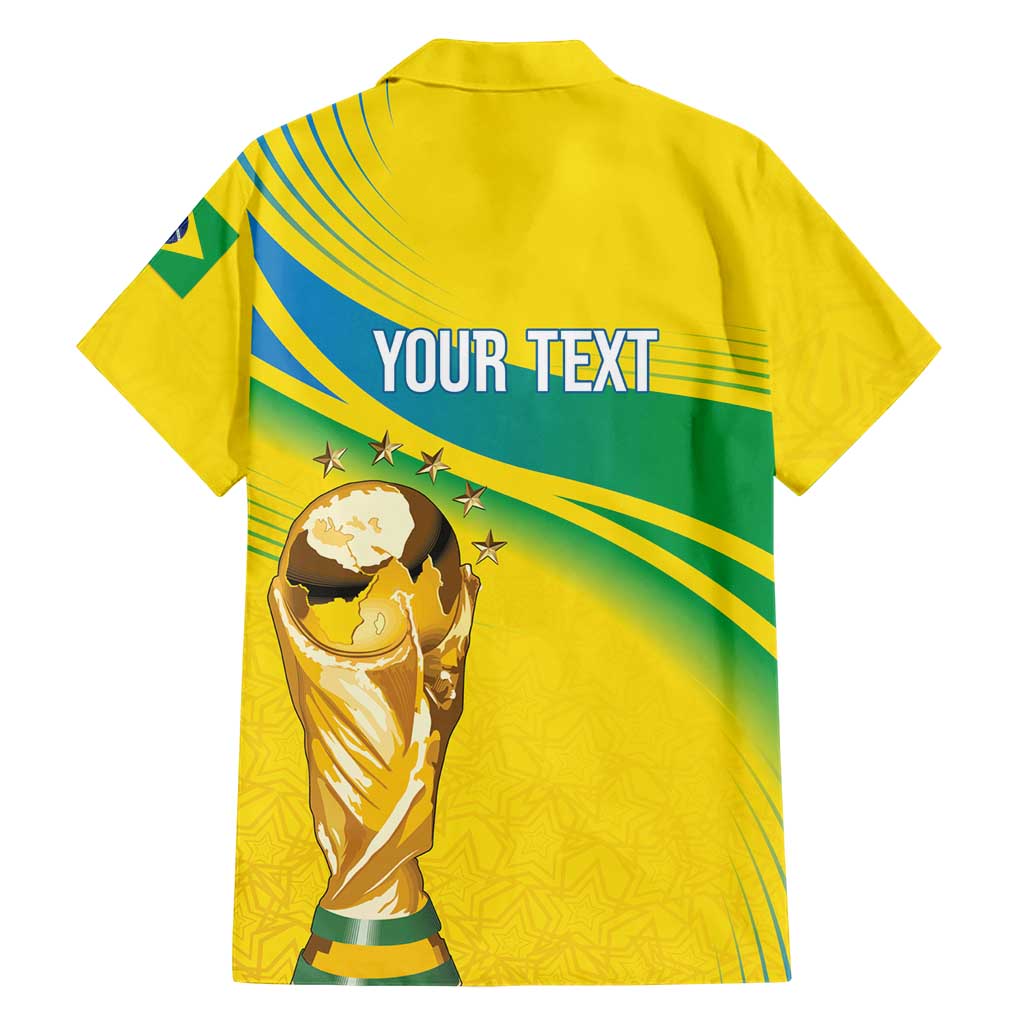 Brazil WC2026 Personalized Hawaiian Shirt Pentacampeón Canaries