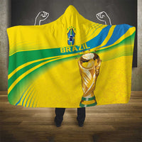 Brazil WC2026 Hooded Blanket Pentacampeón Canaries