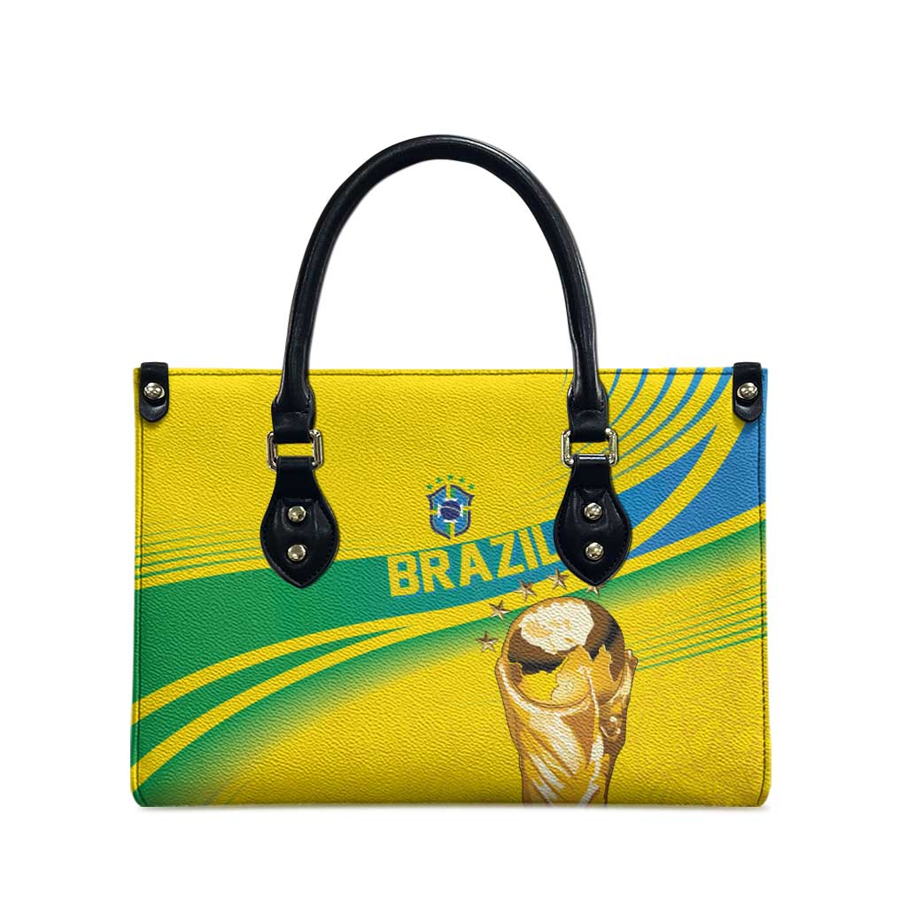 Brazil WC2026 Leather Bag Pentacampeón Canaries