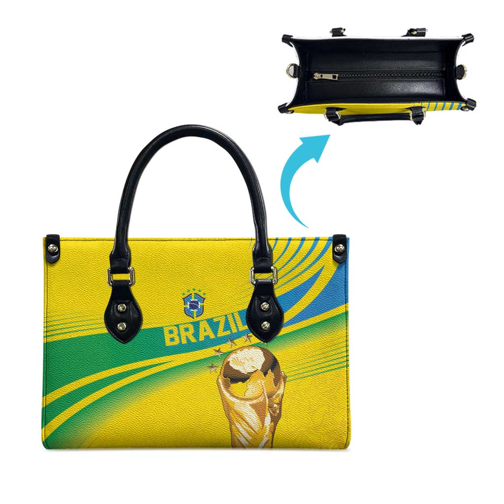 Brazil WC2026 Leather Bag Pentacampeón Canaries
