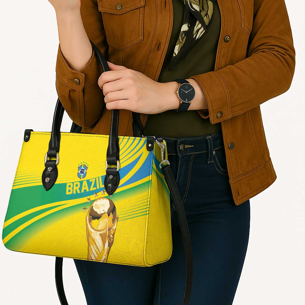 Brazil WC2026 Leather Bag Pentacampeón Canaries