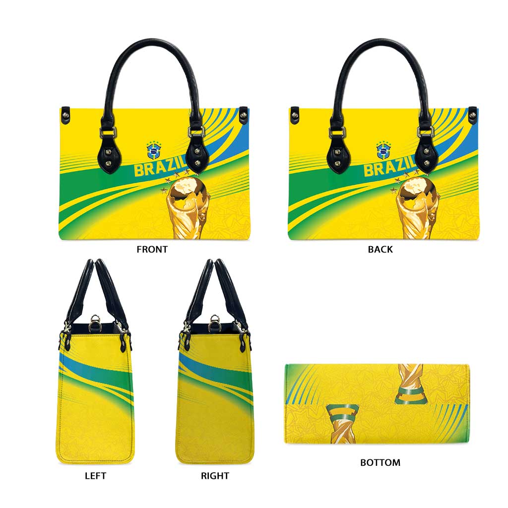 Brazil WC2026 Leather Bag Pentacampeón Canaries