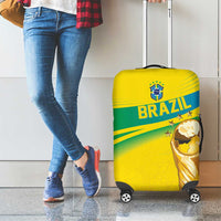 Brazil WC2026 Luggage Cover Pentacampeón Canaries