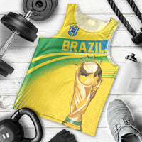 Brazil WC2026 Personalized Men Tank Top Pentacampeón Canaries