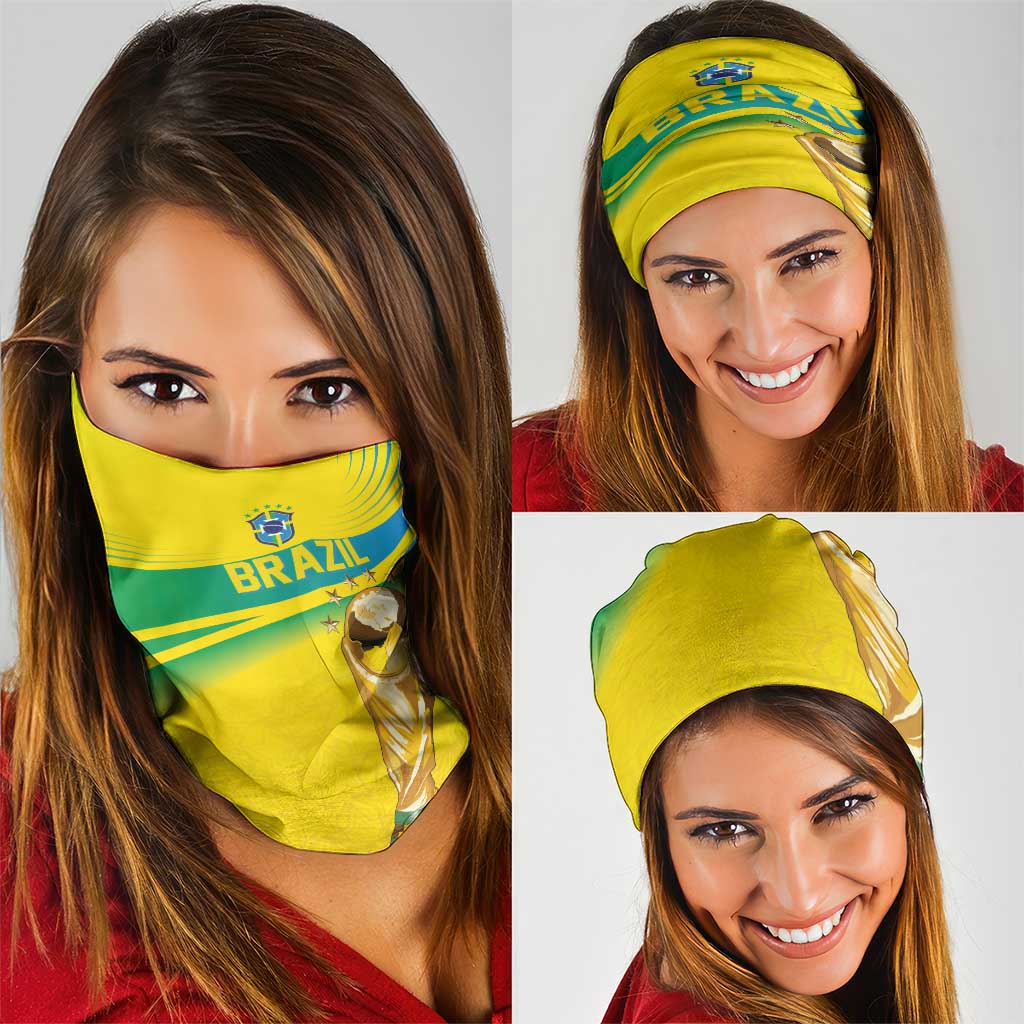 Brazil WC2026 Neck Gaiter Pentacampeón Canaries
