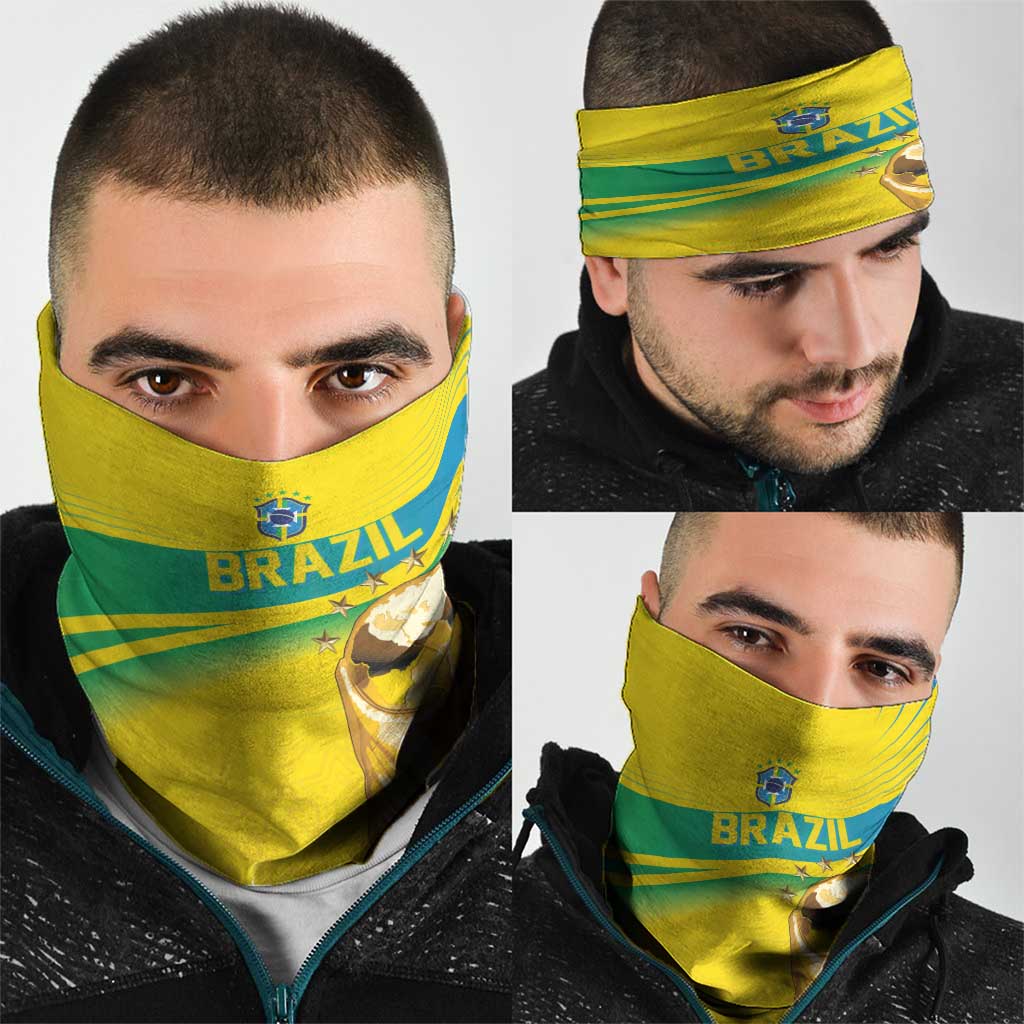Brazil WC2026 Neck Gaiter Pentacampeón Canaries
